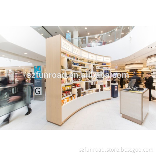 high end cosmetic shop interior design cosmetic display counter cabinets